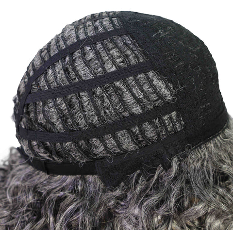 Lyon Natural Look, Full Volume & Easy Styling Shoulder-Length Curly 14" Full Wig for Women