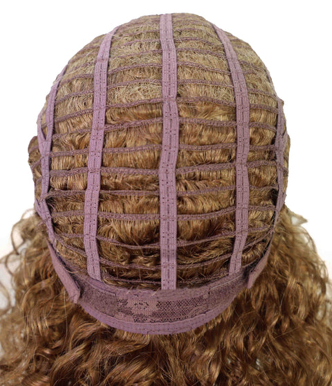 Lyon Natural Look, Full Volume & Easy Styling Shoulder-Length Curly 14" Full Wig for Women