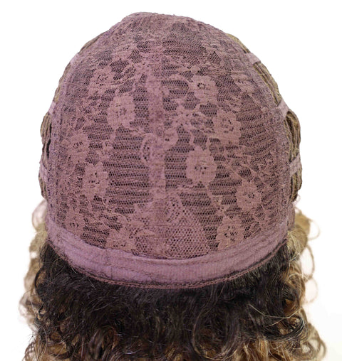 Lyon Natural Look, Full Volume & Easy Styling Shoulder-Length Curly 14" Full Wig for Women