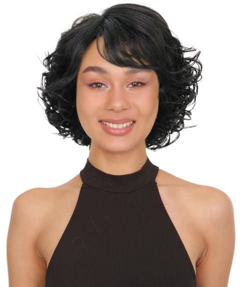 Ruth 10 Inch Short Curly Full Wig with Soft Ringlets