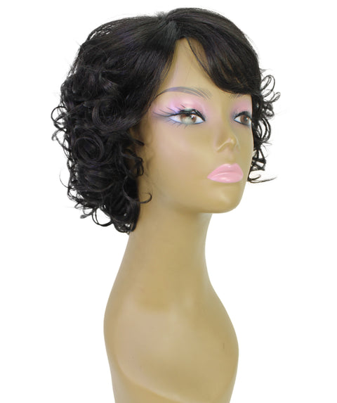 Ruth 10 Inch Short Curly Full Wig with Soft Ringlets