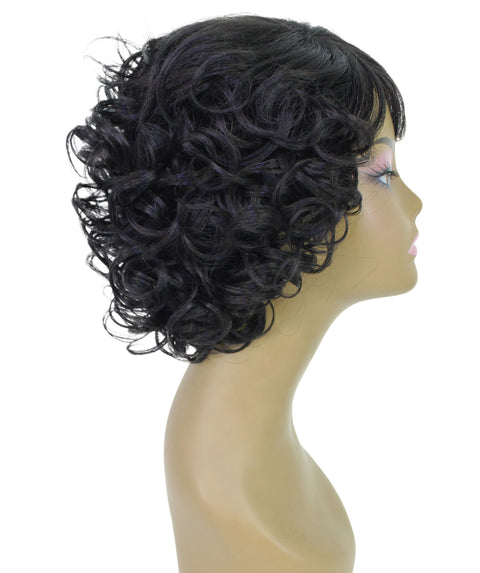 Ruth 10 Inch Short Curly Full Wig with Soft Ringlets