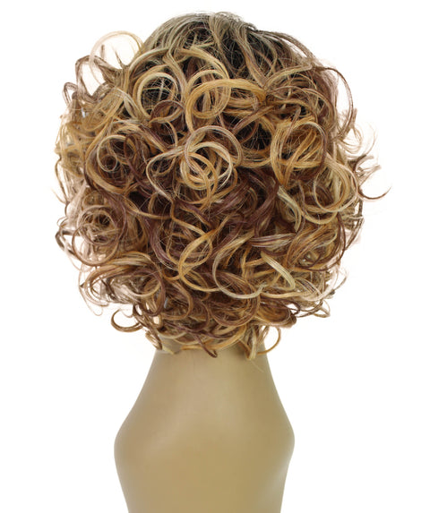 Ruth 10 Inch Short Curly Full Wig with Soft Ringlets