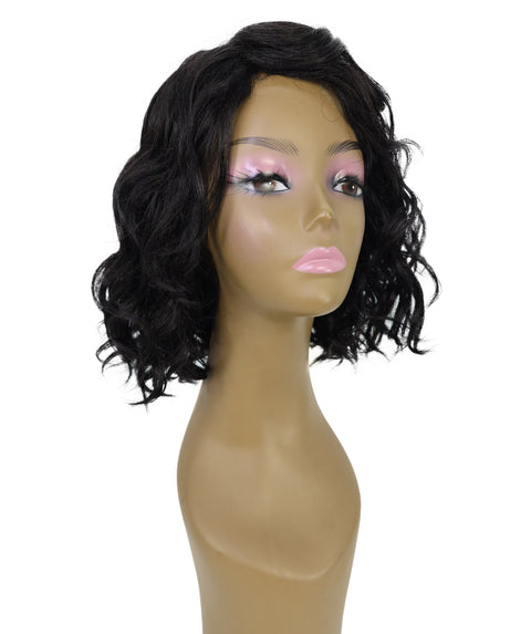 Nanette Soft, Flowing Shoulder-Length Wavy 12" Full Wig with Side Part