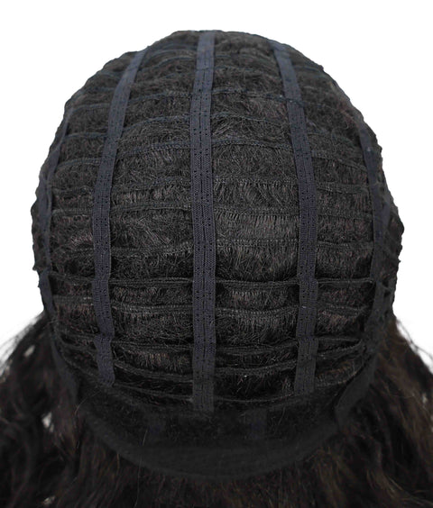 Nanette Soft, Flowing Shoulder-Length Wavy 12" Full Wig with Side Part