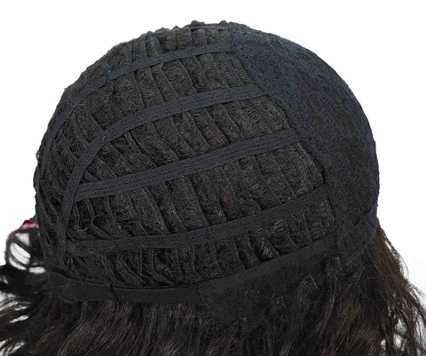 Nanette Soft, Flowing Shoulder-Length Wavy 12" Full Wig with Side Part