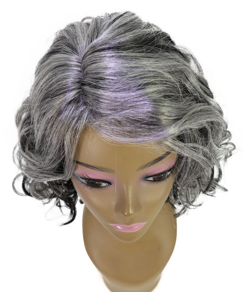 Nanette Soft, Flowing Shoulder-Length Wavy 12" Full Wig with Side Part