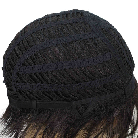 Chenel Short Length 9 inch Curly Full Wig with Bangs