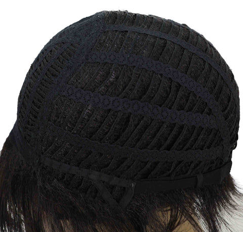 Chenel Short Length 9 inch Curly Full Wig with Bangs