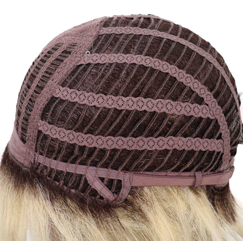 Chenel Short Length 9 inch Curly Full Wig with Bangs