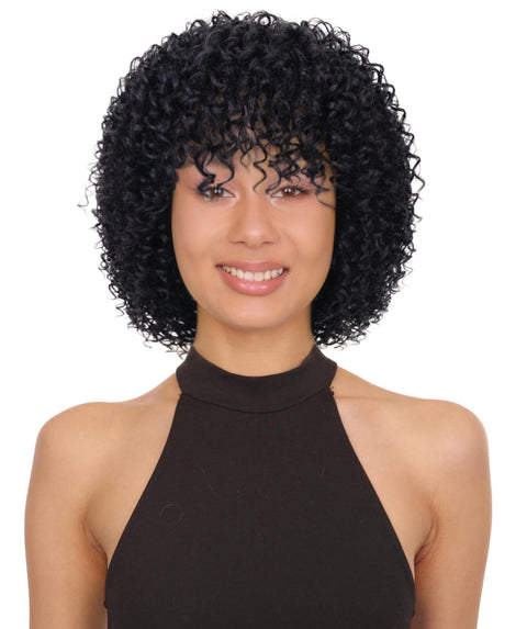 Dova Shor Bold & Beautiful Curly 13 inch Full Wig for Women