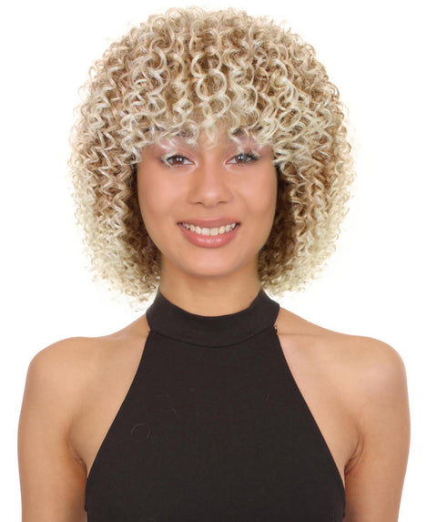 Dova Shor Bold & Beautiful Curly 13 inch Full Wig for Women