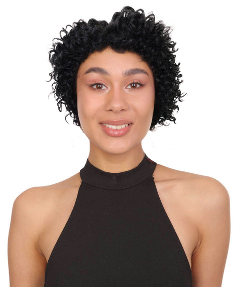 Felicity Short Tight and Bold Spiral 9.5 Inch Full wig Curly Felicity with Natural Volume