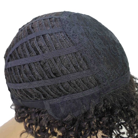 Felicity Short Tight and Bold Spiral 9.5 Inch Full wig Curly Felicity with Natural Volume