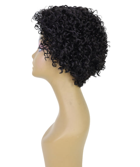 Felicity Short Tight and Bold Spiral 9.5 Inch Full wig Curly Felicity with Natural Volume
