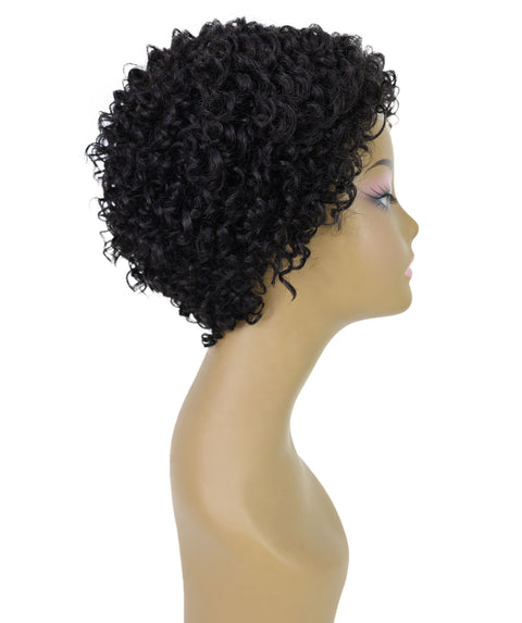 Felicity Short Tight and Bold Spiral 9.5 Inch Full wig Curly Felicity with Natural Volume