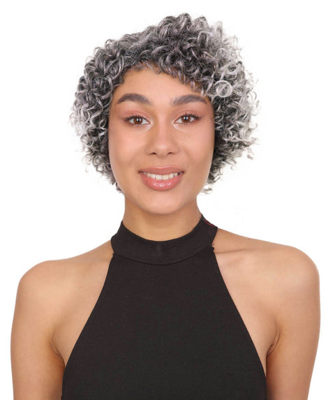 Felicity Short Tight and Bold Spiral 9.5 Inch Full wig Curly Felicity with Natural Volume