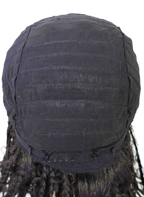 Marla Medium Length Braided 13 Inch Bob Lace Full Wig