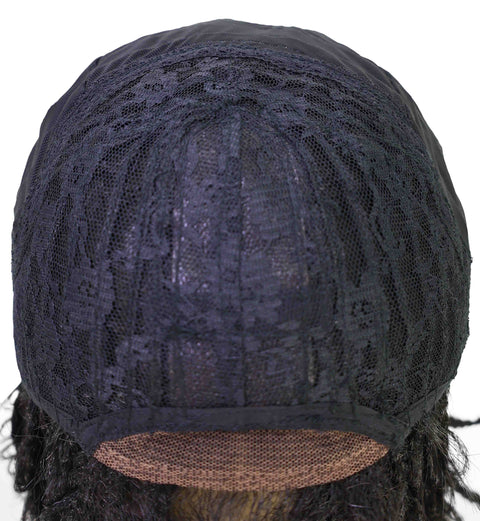 Marla Medium Length Braided 13 Inch Bob Lace Full Wig