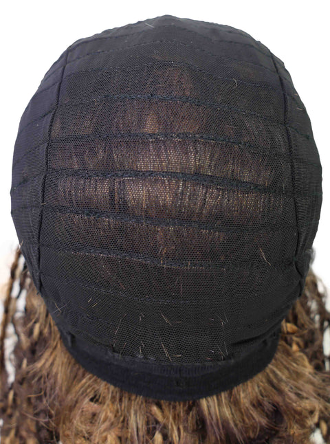 Marla Medium Length Braided 13 Inch Bob Lace Full Wig