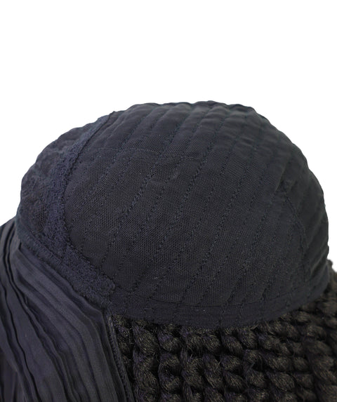 Lenora Easy Slip-On Long Braided 19 Inch Half Wig Layered