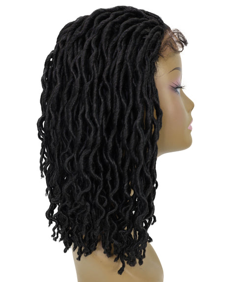 Estella 13 inch Long Spiral Curly with Rich Layers and Side Part