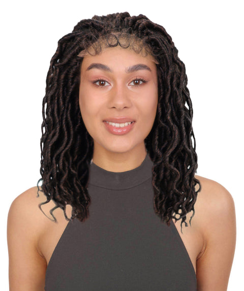 Estella 13 inch Long Spiral Curly with Rich Layers and Side Part