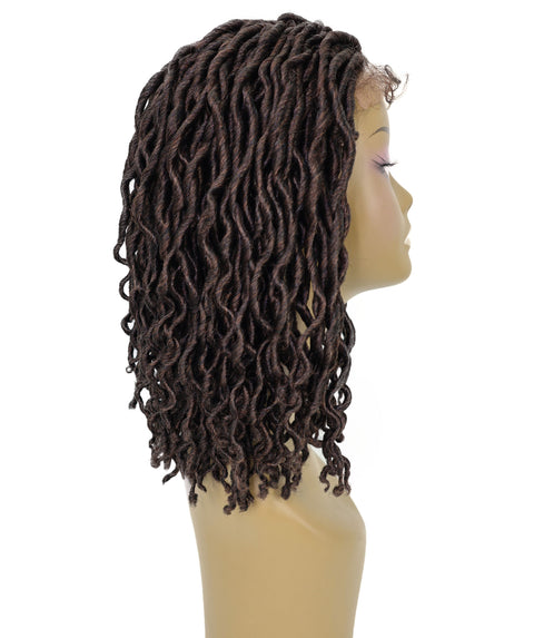 Estella 13 inch Long Spiral Curly with Rich Layers and Side Part