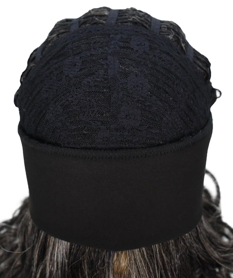 Kailana Shoulder-Length 13 Inch Curly Headband Half Wig for Women