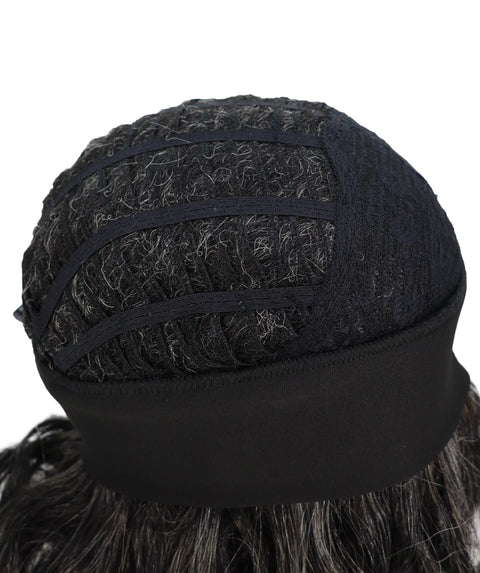 Kailana Shoulder-Length 13 Inch Curly Headband Half Wig for Women