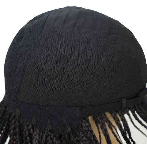 Brendy 8.5 Inch Short Side-Parted Braided Wig Elegant & Lightweight Synthetic Hair for Women