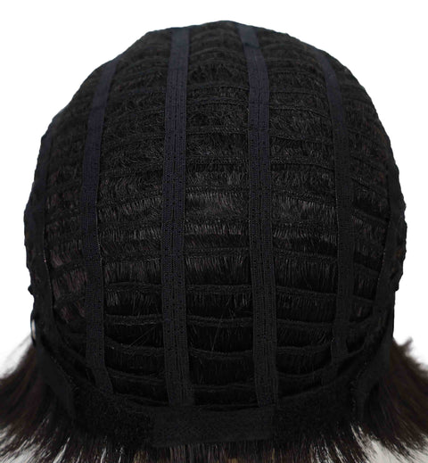 Maryj 8 Inch Chic Short Bob Wig with Full Bangs