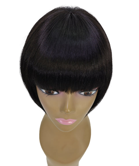 Maryj 8 Inch Chic Short Bob Wig with Full Bangs