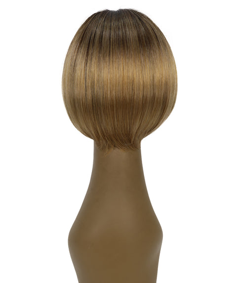 Maryj 8 Inch Chic Short Bob Wig with Full Bangs