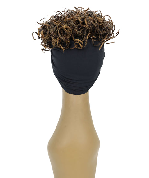 Lolita 10 Inch Short Curly Wig with Hairband Effortless Style & Comfort