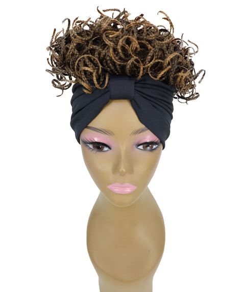 Lolita 10 Inch Short Curly Wig with Hairband Effortless Style & Comfort