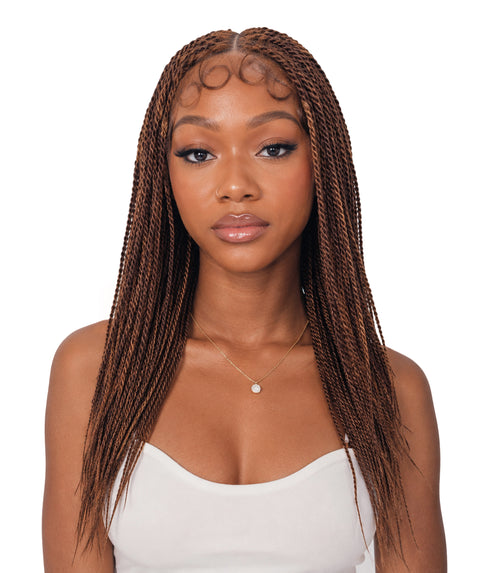 Shavonne Lace Front Long Braided 18.5 Inch Wig with Baby Hair
