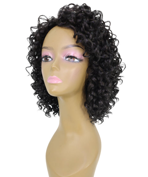 Makena Human Hair Wig Soft, Voluminous Short Curly Wig with Natural Texture