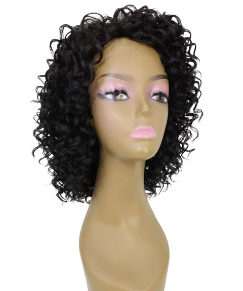 Makena Human Hair Wig Soft, Voluminous Short Curly Wig with Natural Texture