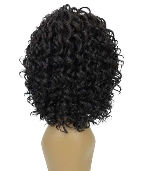 Makena Human Hair Wig Soft, Voluminous Short Curly Wig with Natural Texture