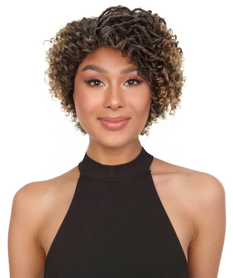 Quincy 9.5 Inch Short Curly Wig with Soft Ringlets