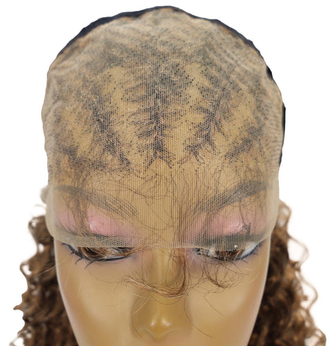 Leilani Lace Front Braided Curly Wig