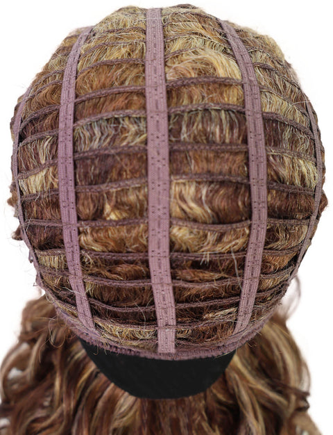 ARIANNA -20 Inch Easy Slip-On Curly Half Wig With Drawstring Natural-Look