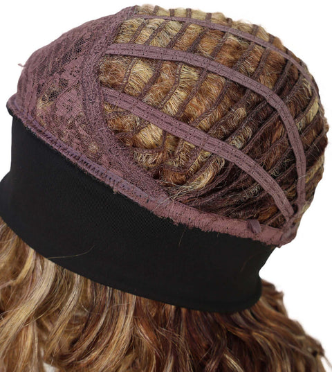 ARIANNA -20 Inch Easy Slip-On Curly Half Wig With Drawstring Natural-Look