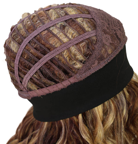 ARIANNA -20 Inch Easy Slip-On Curly Half Wig With Drawstring Natural-Look