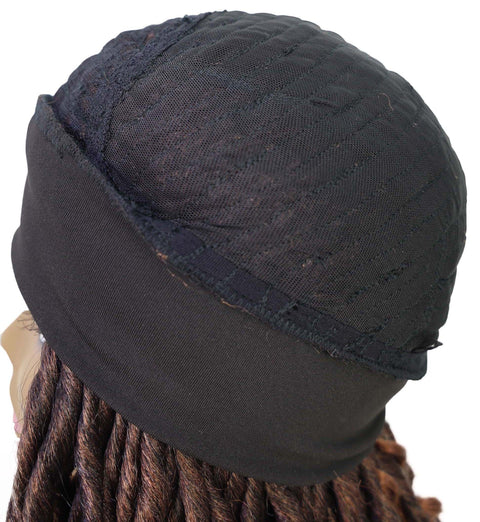 NEKA 21-Inch Long Twist Spiral Curl Wig with Headband