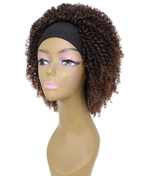 AMIYAH 13 in Curly Slip-On Half Hair Wig with Lush Layers of Spiral Curls