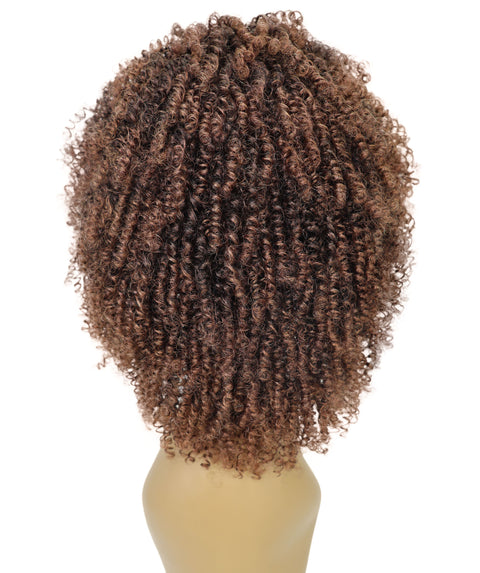 AMIYAH 13 in Curly Slip-On Half Hair Wig with Lush Layers of Spiral Curls