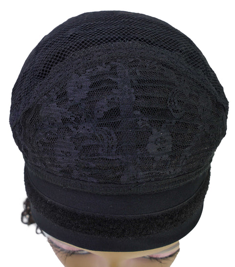 Zemira Women's Natural Curly Afro Wig with Headband