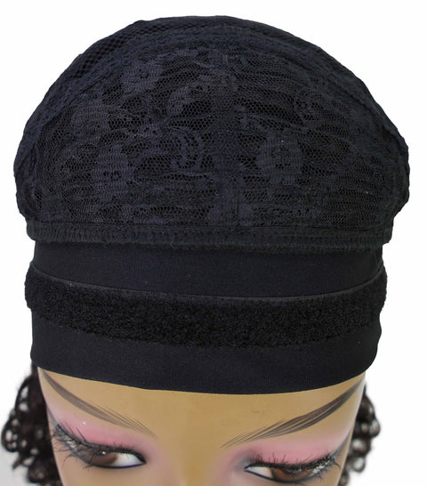 Zemira Women's Natural Curly Afro Wig with Headband